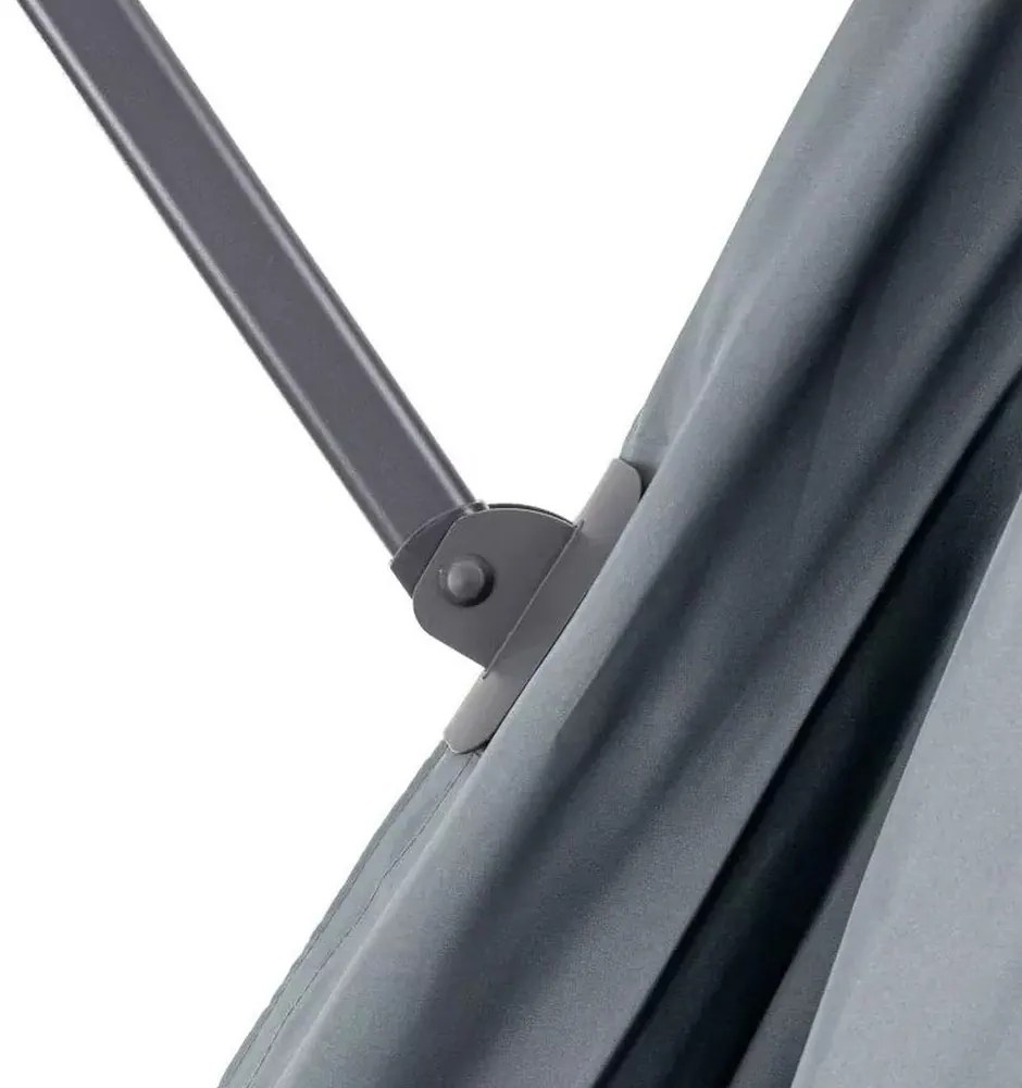 Kazuar parasol verde de gradina 3.5M