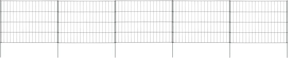 vidaXL Set gard de grădină, verde, 115 x 79 cm