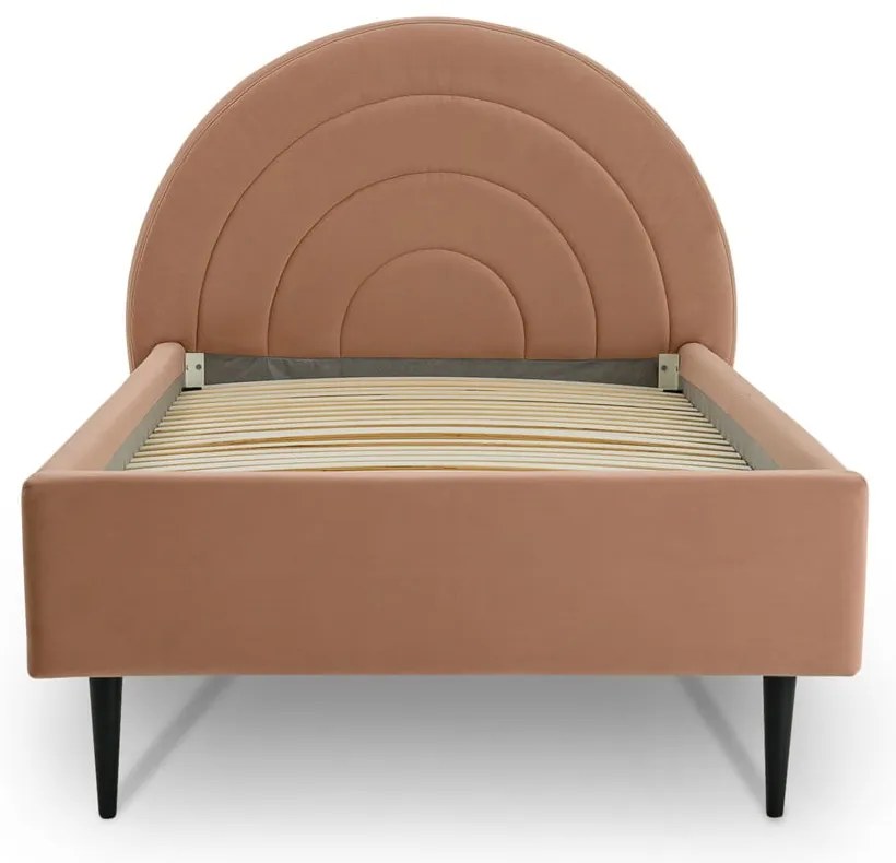 Pat pentru copii roz 90x200 cm Rainbow – Scandic