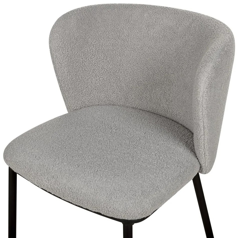 Set 2 buc scaune sufragerie Minik (gri boucle). 1081422