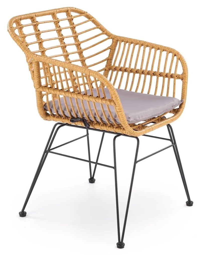 Scaun de grădină Kwatro (natural). 1092593