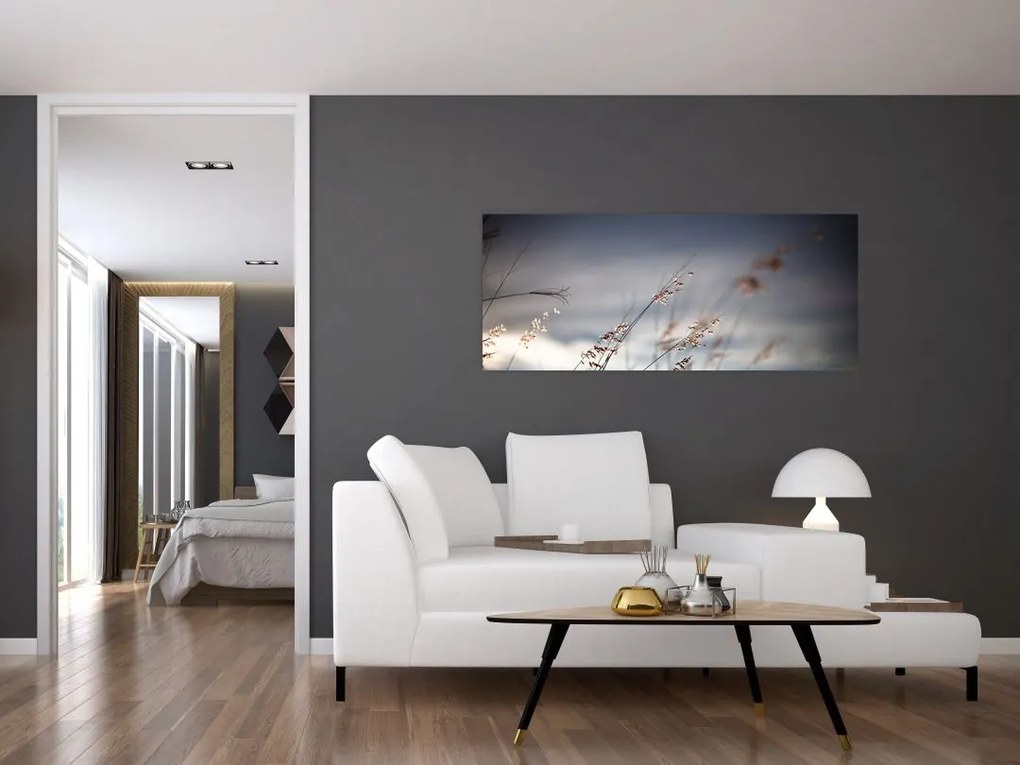 Tablou -Flori de luncă (120x50 cm)