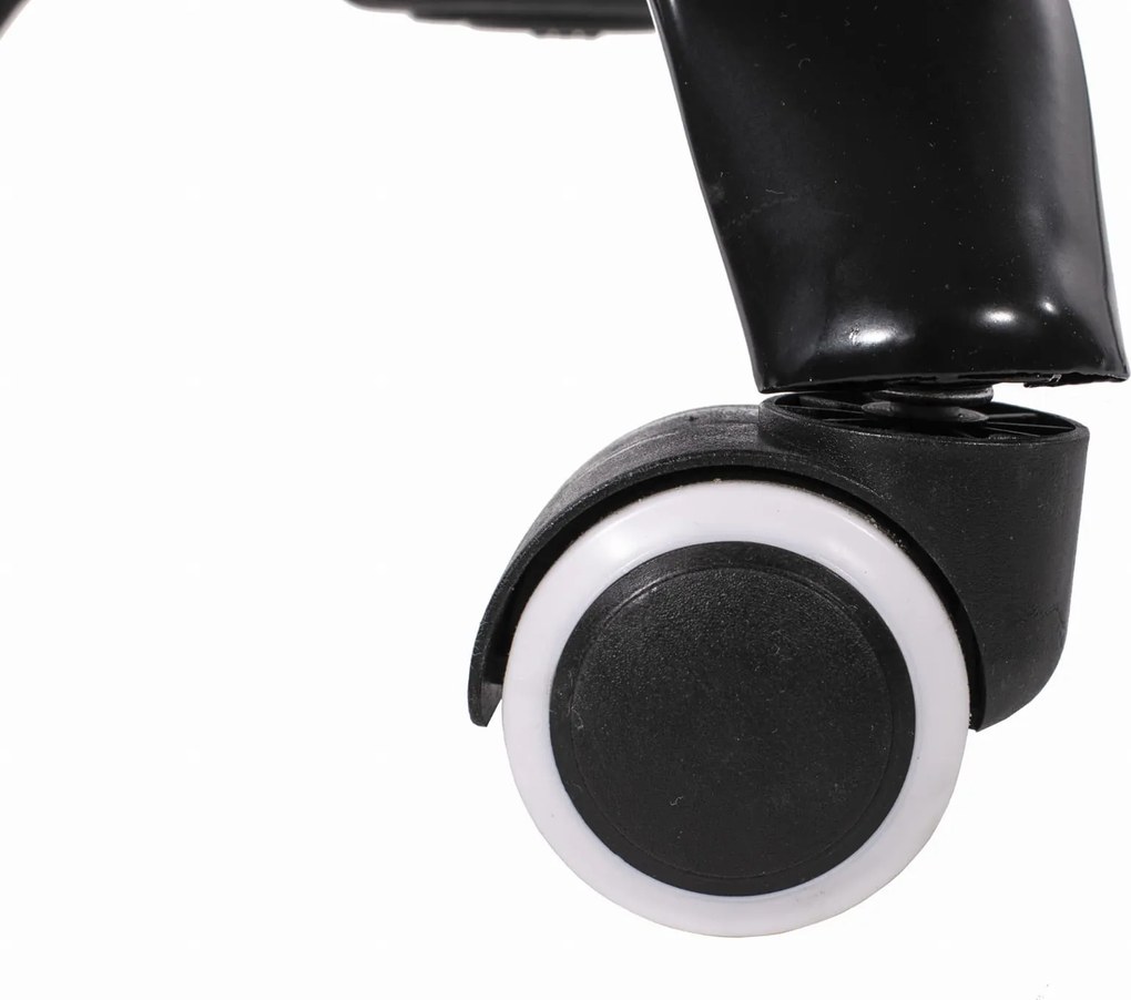 Oferta Scaun de birou alb-gri AVOLA din piele ecologica II clasa