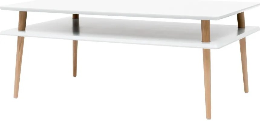 Măsuță de cafea Ragaba KORO, alb