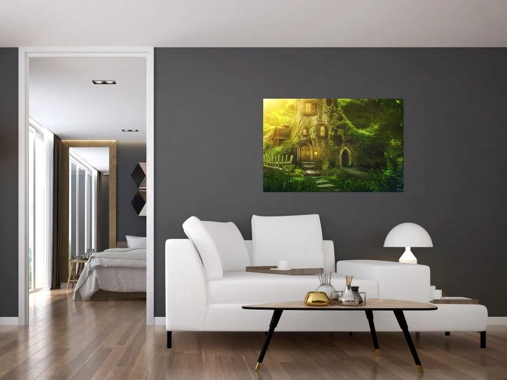 Tablou - Pădure de poveste (90x60 cm)