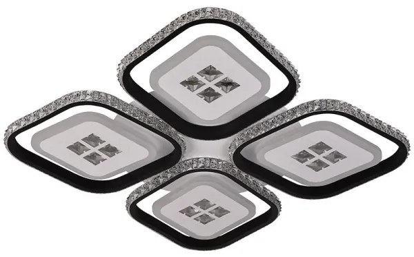 Lustră LED dimabilă aplicată LED/130W/230V 3000-6500K + telecomandă