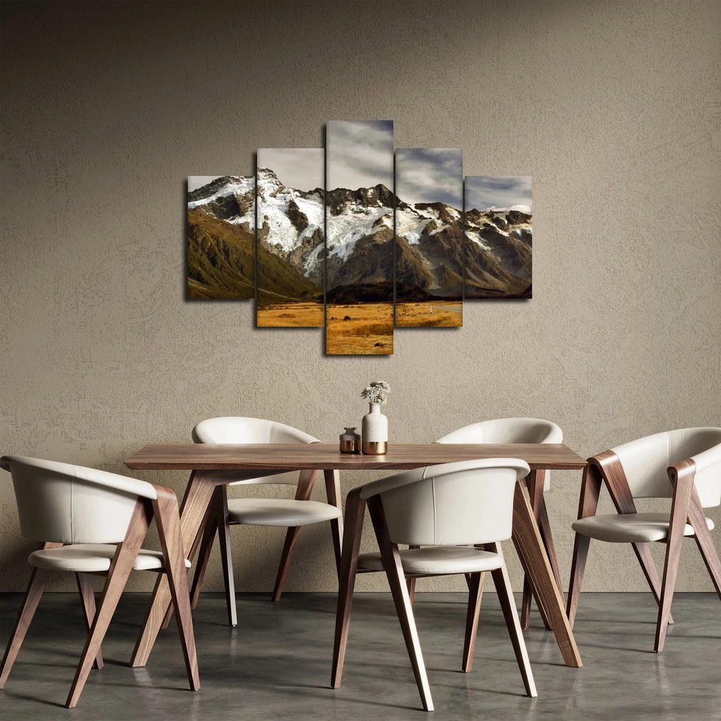 Tablou cu mutele Sefton, Noua Zeealnda (150x105 cm)