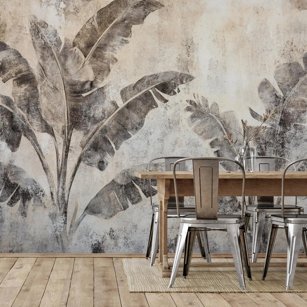 Fototapet - Bananier pe Perete (147x102 cm)