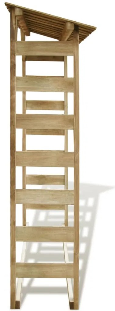 Sopron lemne de foc, 150 x 44 x 176 cm, lemn de pin tratat 150 x 44 x 176 cm