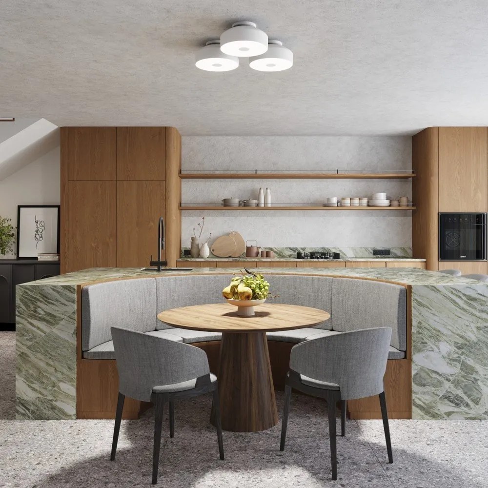 Plafonieră albă Omiq – Sollux