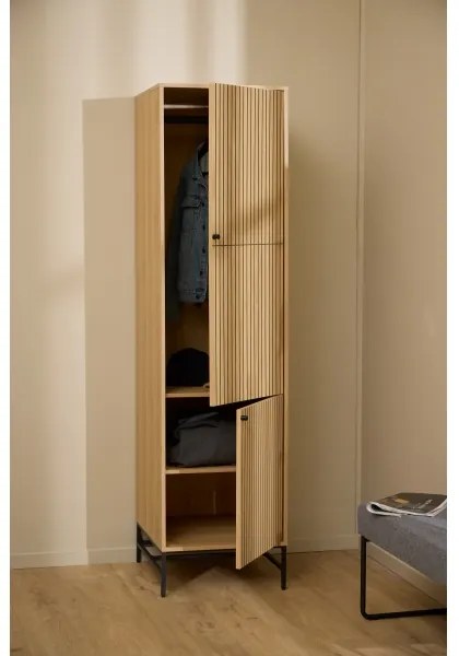 Dulap OLIVIA 51x200 cm, stejar