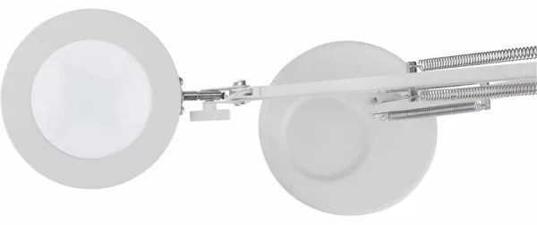Lampă LED dimabilă de masă cu lupă Extol LED/8W/5V 2900/4500/7500K alb