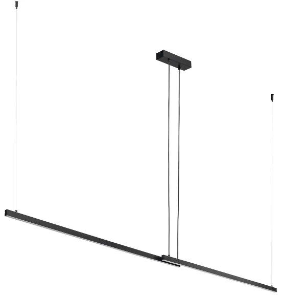 Lustră LED pe cablu Argon 8838 MIAMI LED/74W/230V 3000K negru