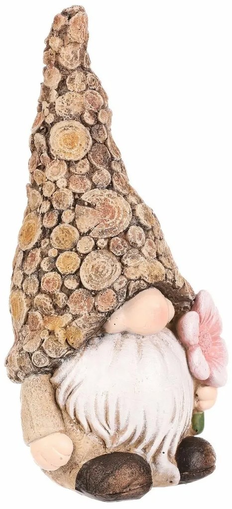 Decorațiuni de grădină Elf floare, 11 x 9 x 21 cm,poliresină