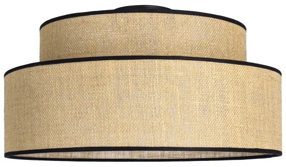 Plafonieră BOHO 1xE27/60W/230V bej