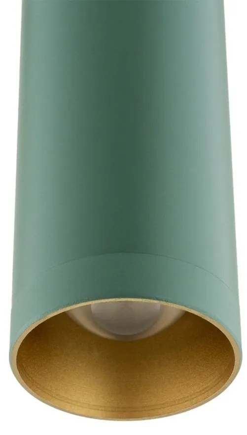 Pendul LED design modern slim Rio verde
