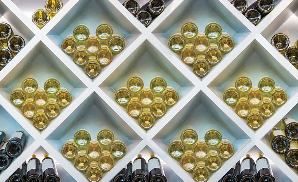 Fototapet - Sticla cu vin (254x184 cm), în 8 de alte dimensiuni noi