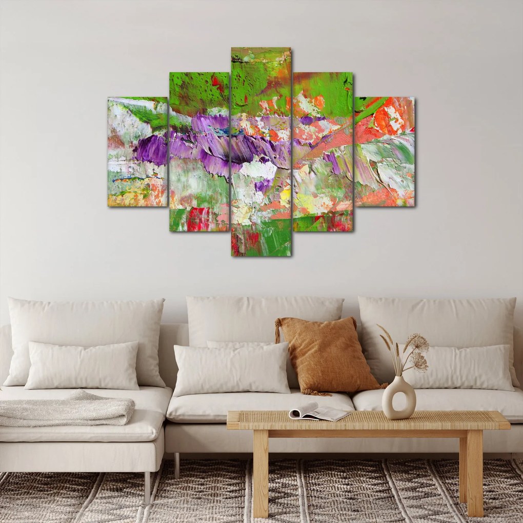 Tablou cu abstracție - pictura (150x105 cm)