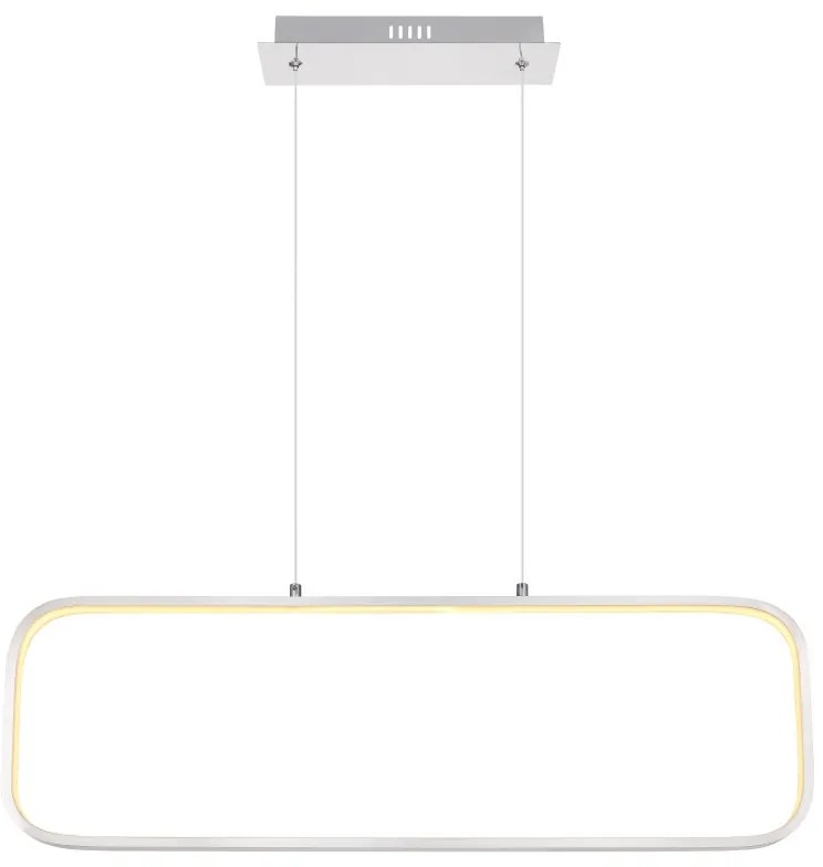 Lustra / Pendul LED design modern SILLA nichel