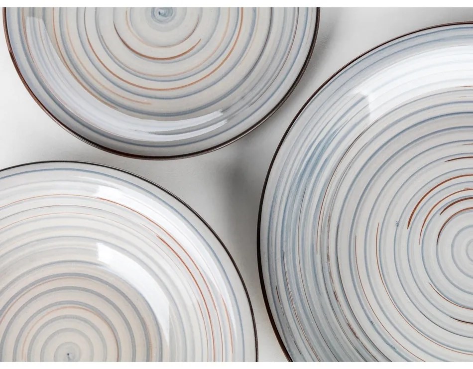 Set de masă Banquet 30 piese Spiral Grey