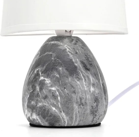 Lampă de masă Aigostar 1xE14/40W/230V gri