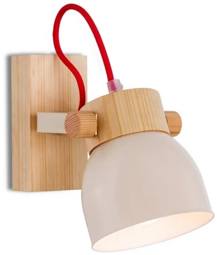 Aplică perete spot VIANA 1xE27/60W/230V