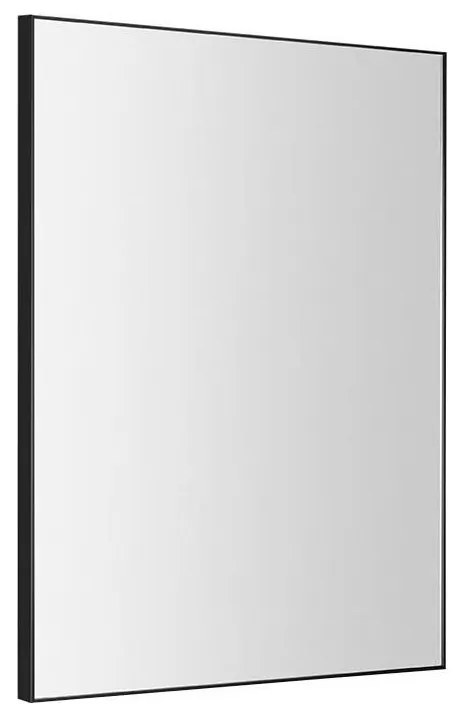 Sapho - Oglindă cu ramă AROWANA 60x80 cm negru mat
