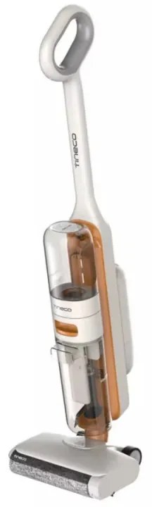 Aspirator vertical Tineco iFloor Y2 Plus, 6500 Pa, Wi-Fi, 0.8 L apa murdara/1 L apa curata, LED, Auto-curatare, 70 m², Indicatori, Alb/Portocaliu