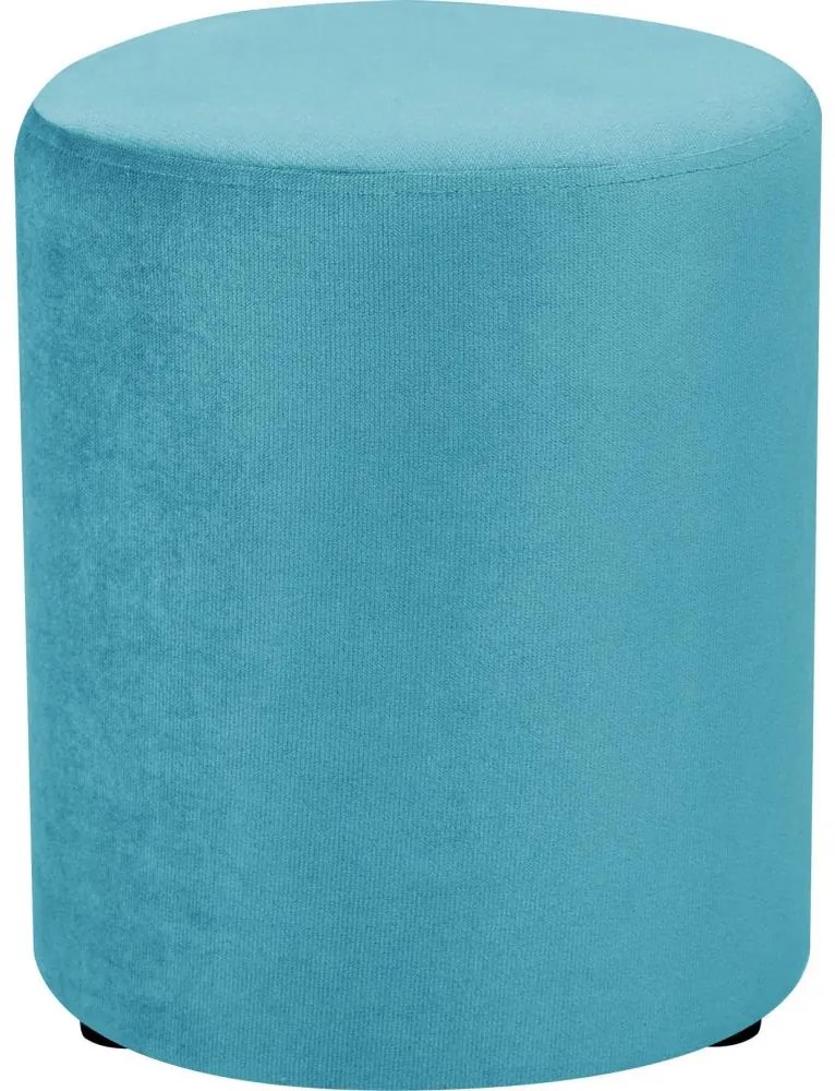 Taburet VEX, Ø 36 cm, albastru