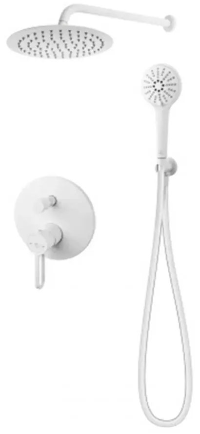 Sistem de dus incastrat FDesign Zaffiro alb mat