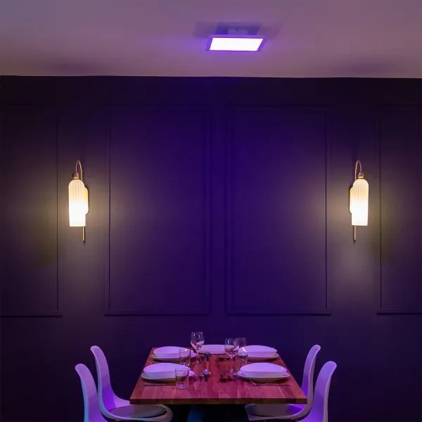 Osram - Plafonieră LED SMART+ PLANON RGBW, reglabilă, 20W, 230V