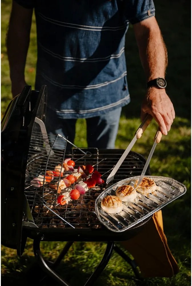 Grătar dreptunghiular pe cărbuni Cattar Trapani, 43 x 40 cm