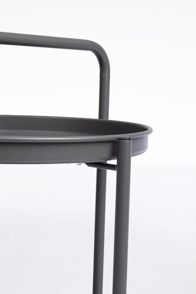 Măsuță de servire cu roți din oțel ø 44,5 cm Austin – Yes Everyday