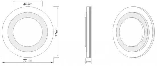 LDST LI-01-SS-BC8 - Iluminat scară LILI 8xLED/1,2W/230V