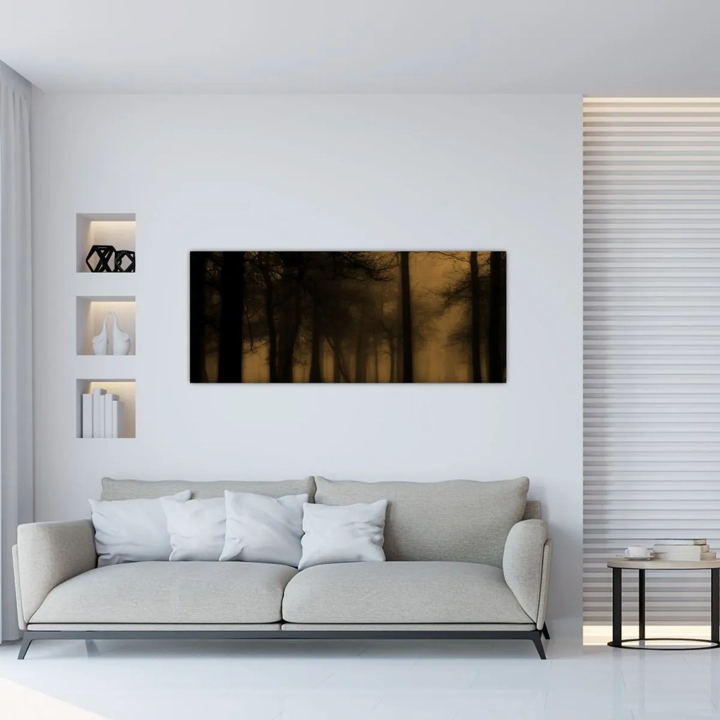 Tablou - Pădurea întunecată (120x50 cm)