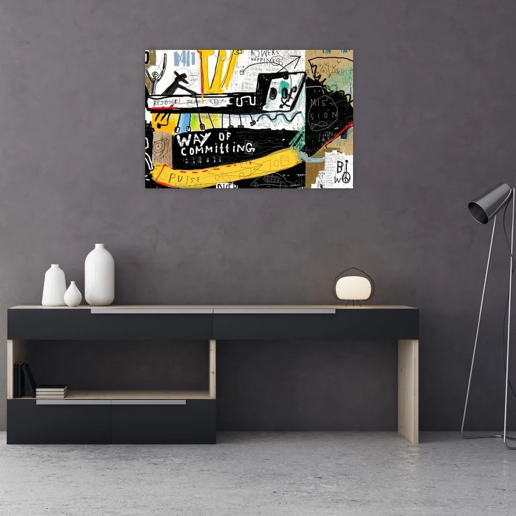 Tablou - Graffiti (90x60 cm)