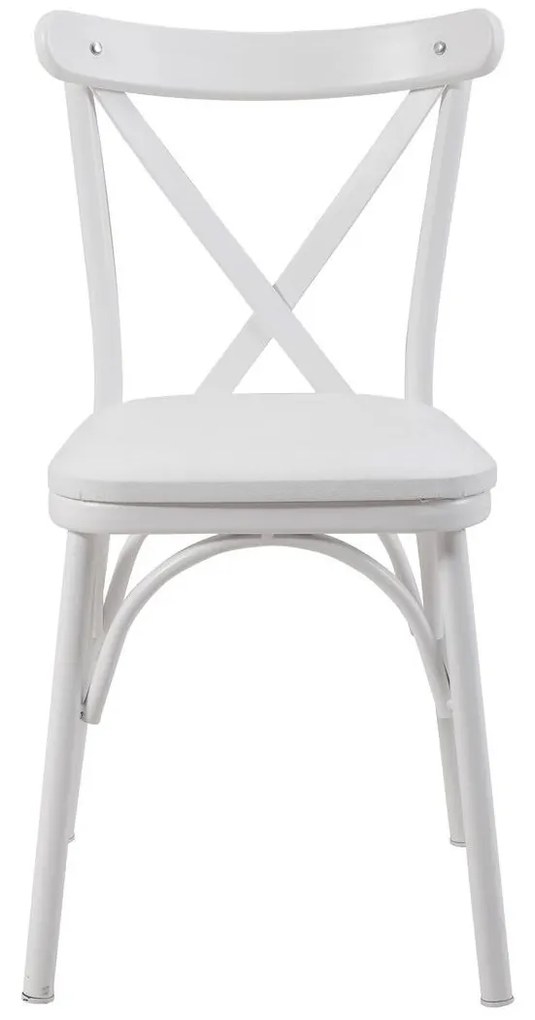 Set mobilier sufragerie Duvasa 6 (alb) (pentru 2 persoane). 1093755