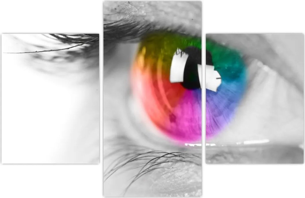 Tablou - Iris din ochi (90x60 cm)