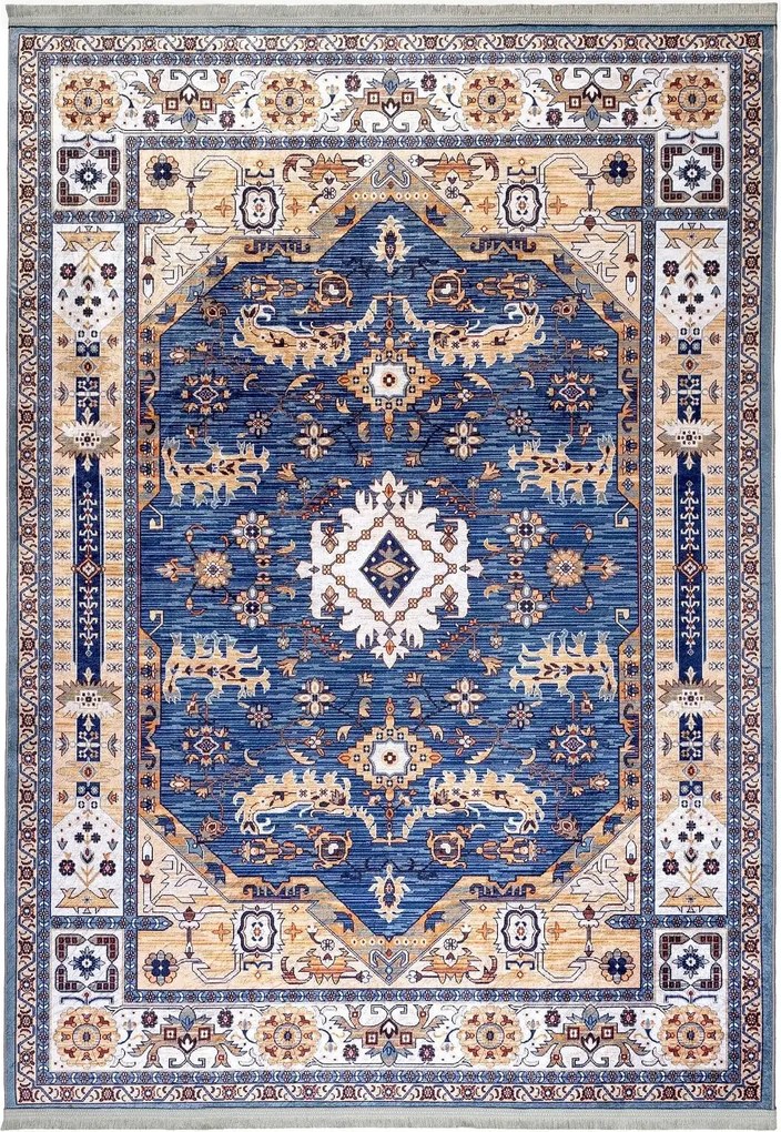 Covor 1012, 80x150 cm, forma dreptunghiulara, tesatura catifelata, mul