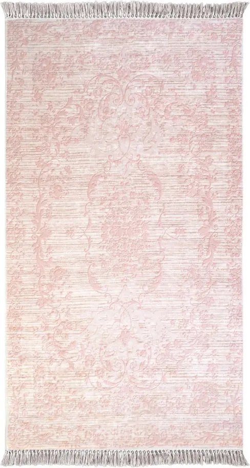 Covor Vitaus Hali Gobekli, 50 x 80 cm, roz