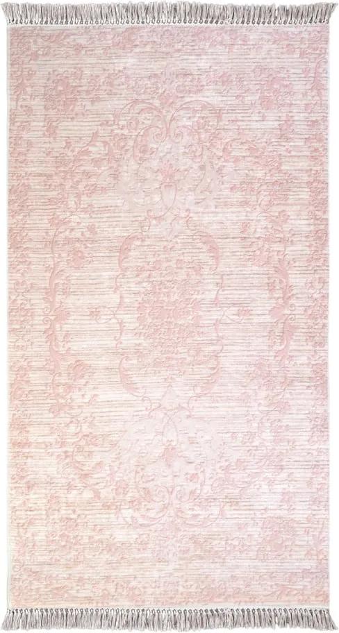 Covor Vitaus Hali Gobekli, 50 x 80 cm, roz