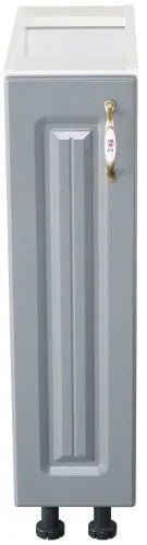 Corp inferior 20 cu 1 usa Zebra MDF gri dungi