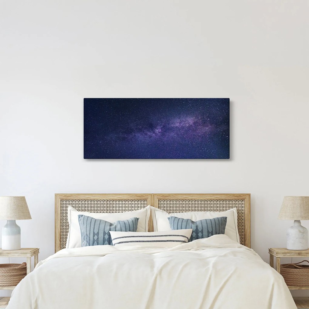 Tablou cerului nocturn (120x50 cm)