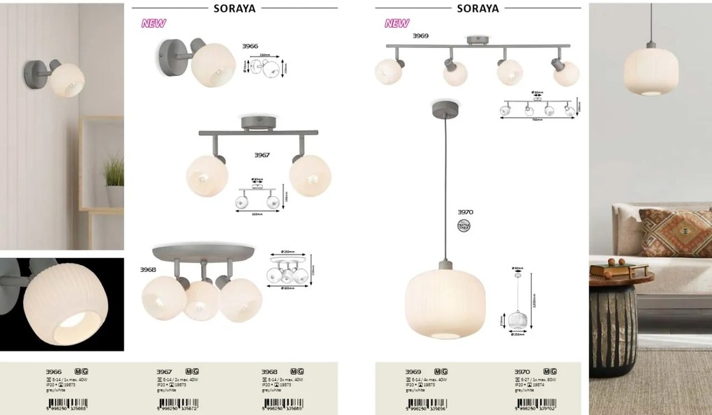 Pendul design modern Soraya 3970 RX
