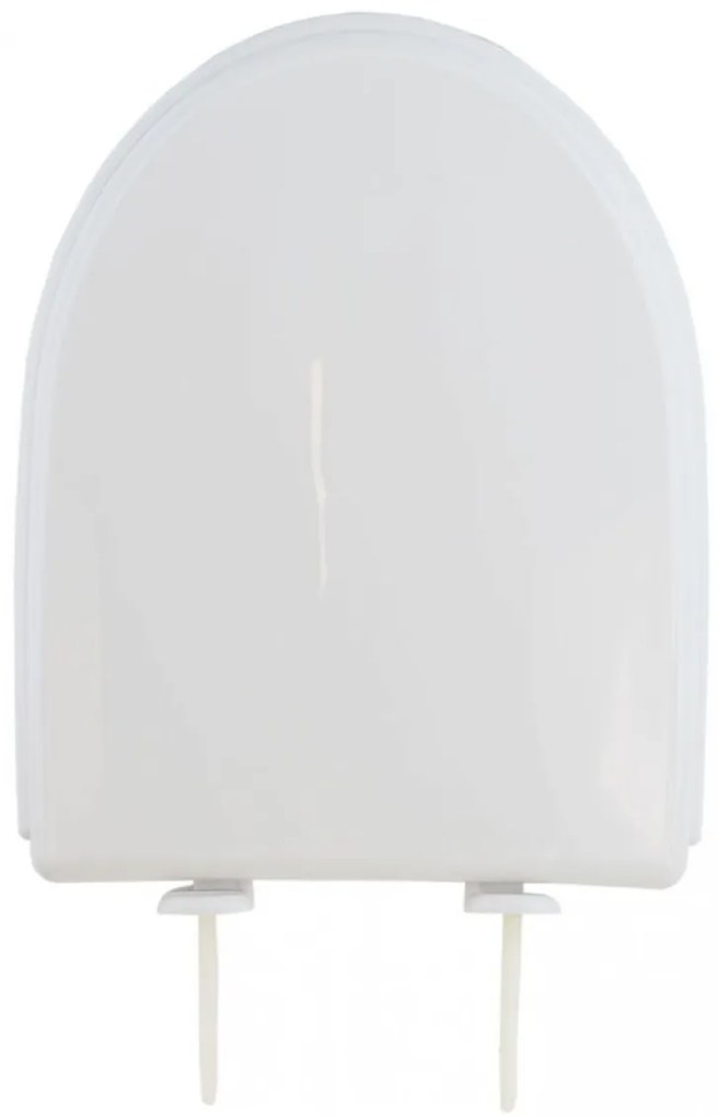 Capac WC 19, polipropilena, Cersanit (compatibil pe vasele WC rotunjite)