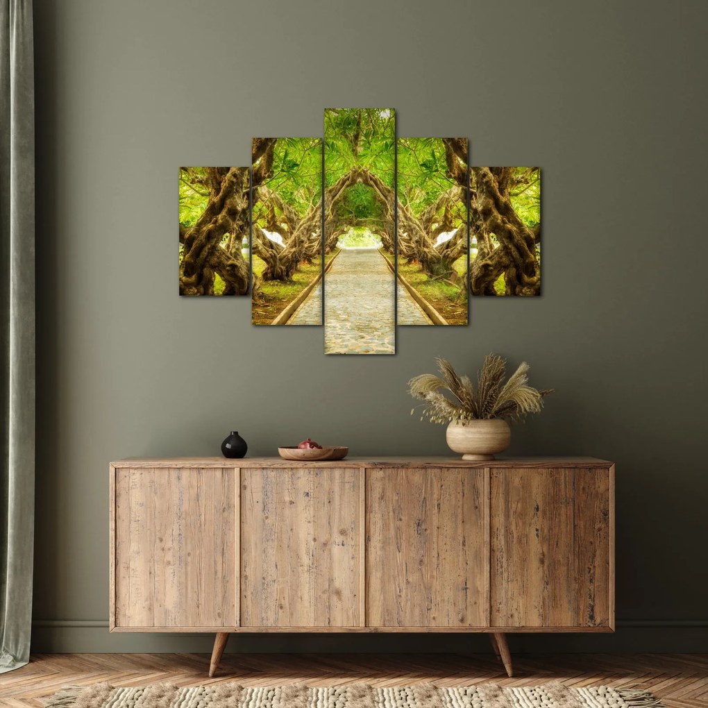 Tablou - Tunel viu din plumeria (150x105 cm)