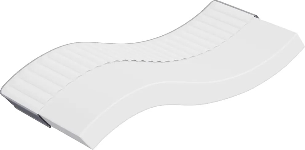 vidaXL Saltea din spumă, fermitate medie moale, 90x200 cm