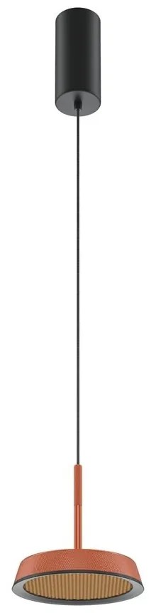 Pendul LED design modern El 14,5cm teracota