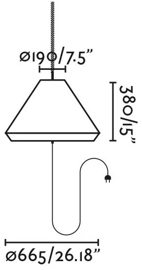Lampa/Pendul portabil iluminat exterior decorativ SAIGON hole cap C70 gri/bej