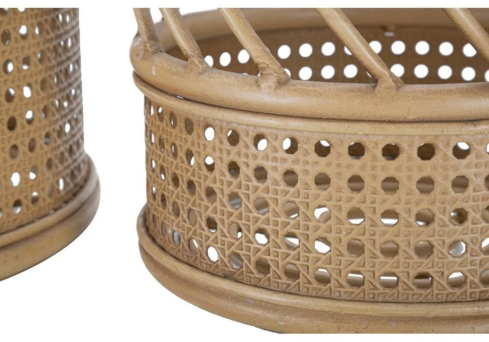 Ghivece decorative 2 buc. din metal ø 30 cm Panama – Mauro Ferretti